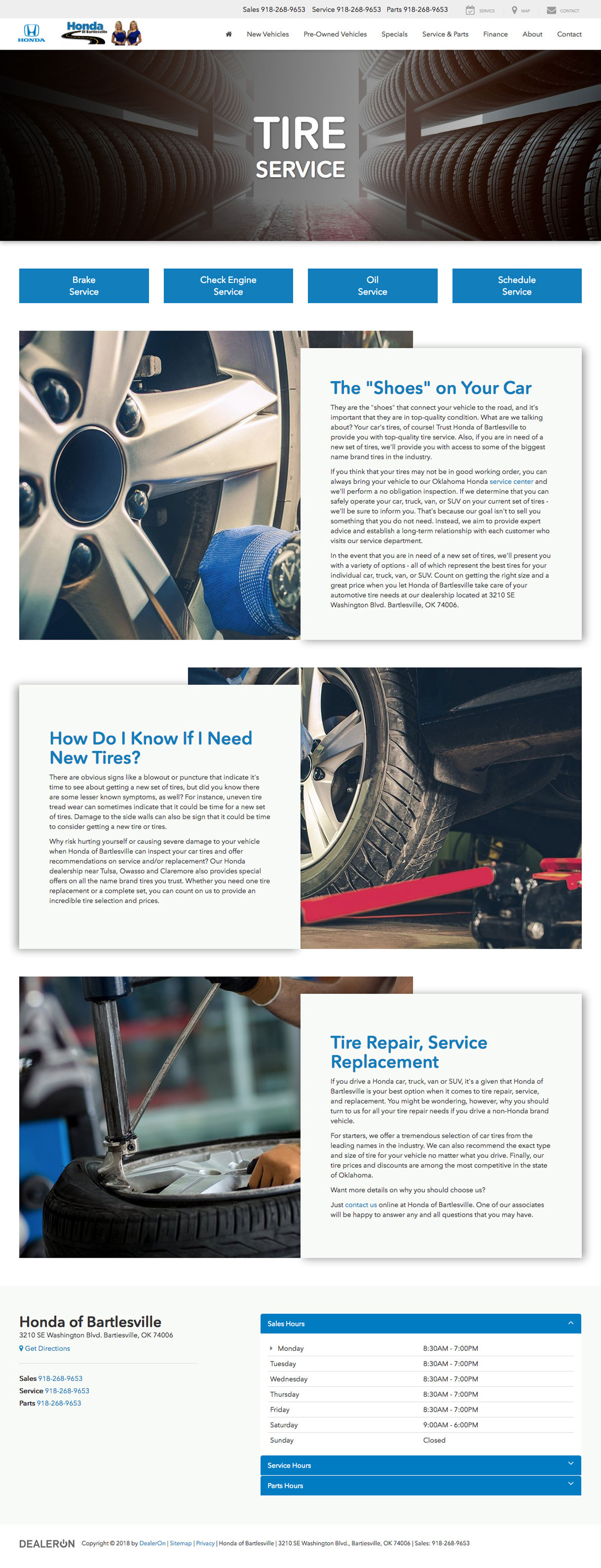 Parts Page